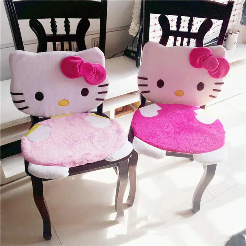 Hello kitty, цельная Подушка с кошачьим лицом, Офисная подушка, Автомобильная подушка для дивана, подушка для ребенка, милая подушка для кошки, подушка для сиденья, стула
