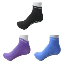 1 пара, носки для йоги, Нескользящие хлопковые эластичные носки для фитнеса, пилатеса, свободный размер, наушники, повязка на голову, Спортивная Повязка