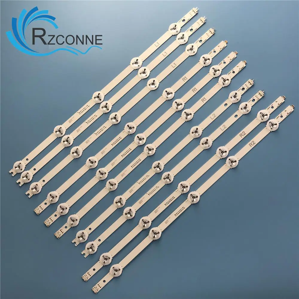 LED Backlight strip 10 lamp For LG 47 v14 slim DRT Rev0.2 LC470DUF VG F1 TX-47AS740E Tx-47ase650E TX-47AS650B TX-47AS740B