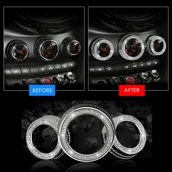 

Interior AC Button trim For MINI Cooper F54 F56 F55 F60 Switch Durable