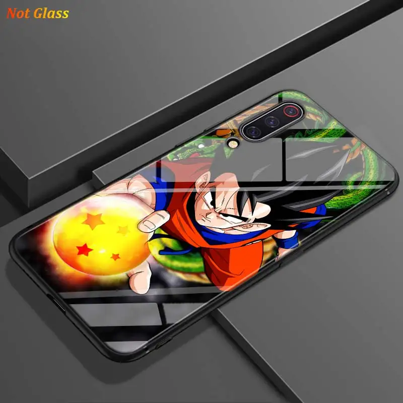 Черная крышка Гоку Драгон Болл для Xiaomi Mi A1 A2 A3 5X6X6 8 9 Lite CC9 F1 9T 9TPro играть глянцевый чехол для телефона - Цвет: Style 01