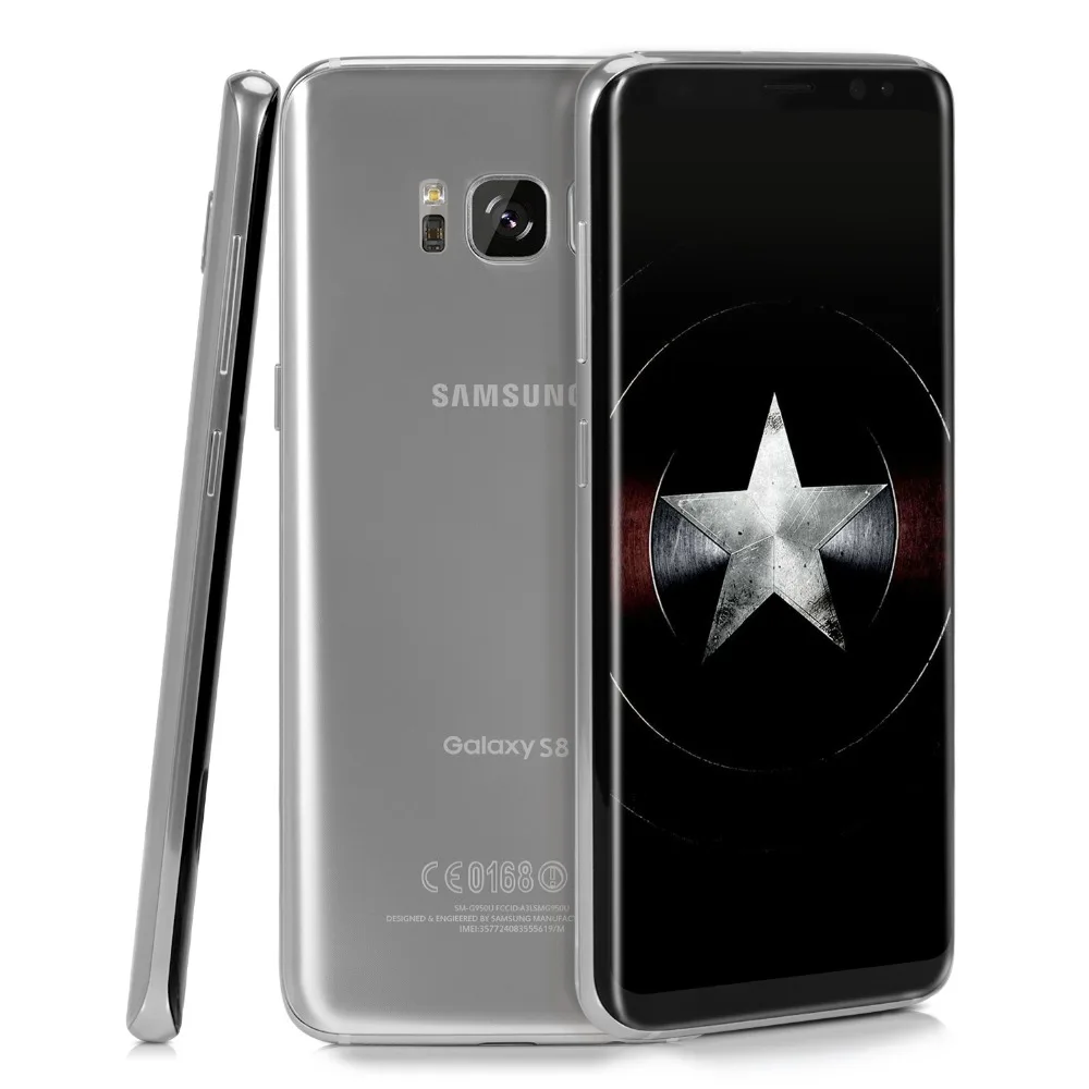 Мобильный телефон samsung Galaxy S8 Duos G950FD с двумя sim-картами, 4 ГБ, 64 ГБ, Восьмиядерный процессор Exynos 8895, 5,8 дюймов, NFC, 4G, Android