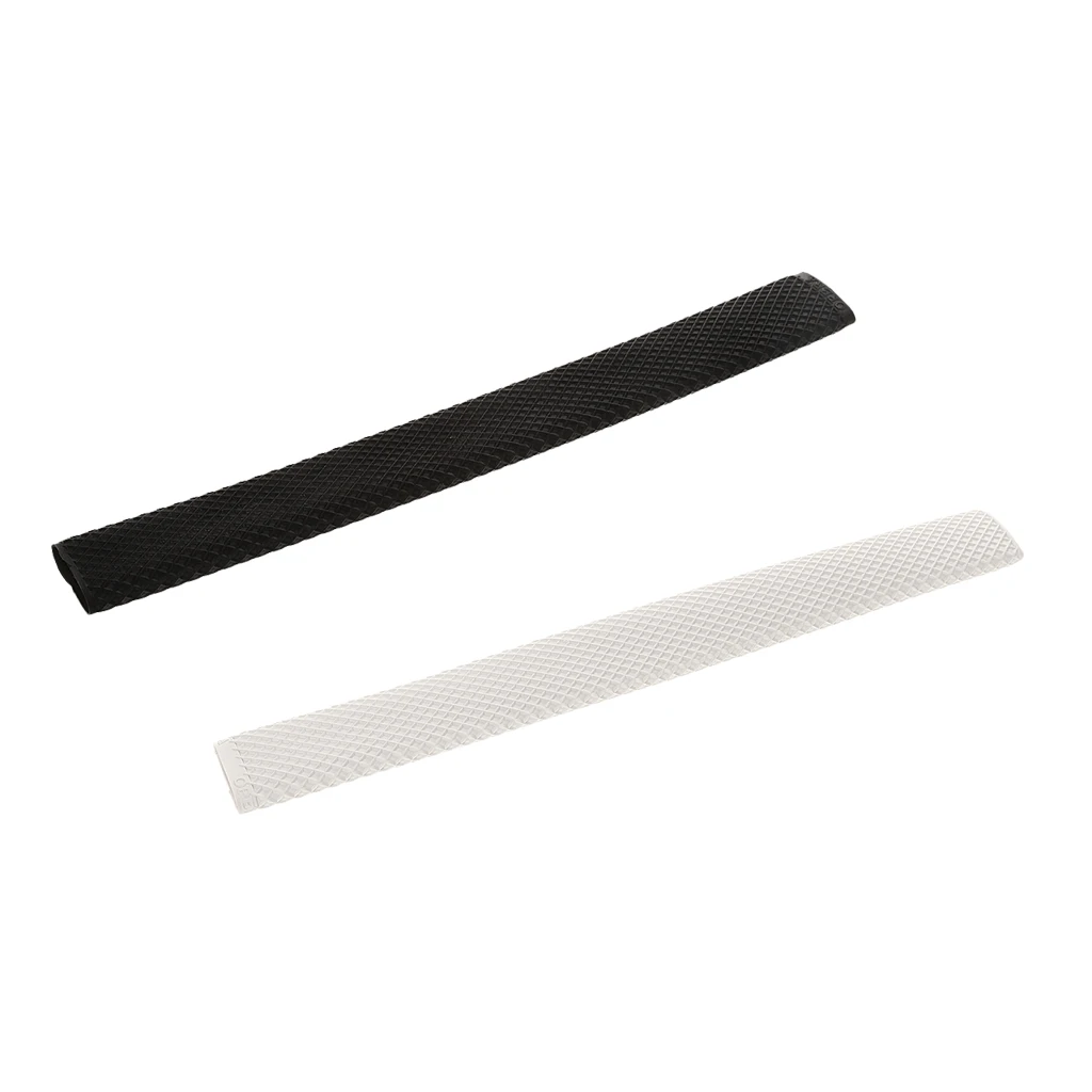2 Pieces American Pool Cue Handle Grip Rubber Non-Slip Textured Heat Shrink Tubing Sleeve Billiard Accessories