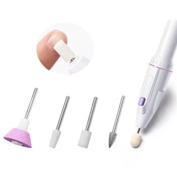 

New 5 in1 Electric Mini Nail Machine Art Drill Carve Grinder Professional Polisher Set Portable Nail Tools