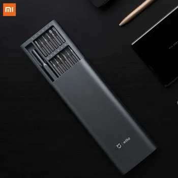 

Original Xiaomi Mijia Wiha Daily Use Screw Kit 24 Precision Magnetic Bits Alluminum Box Screw Driver xiaomi Smart Kit