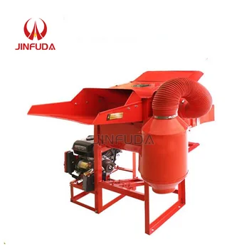 

Multifunctional rice and wheat thresher 5TW-40 suction type wheat threshing machine multi-crop thresher with petrol engine