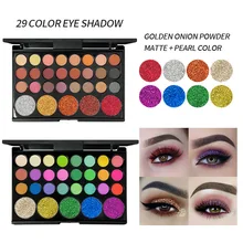 29 Colors Glitter Shiny Eyeshadow Palette High Pigment Matte Shimmer Eye Pallet Blendable Natural Korean Cosmetics For Women