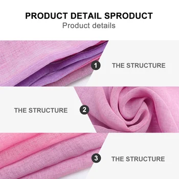 

1Pc Up Down Gradient Color Curtain Polychromatic Light Shielding Window Tulle