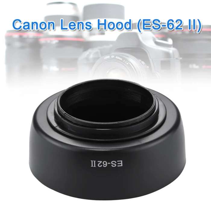 Бленда объектива камеры для Canon EF 50 мм F1.8 II ES-62 ES62ii H-best
