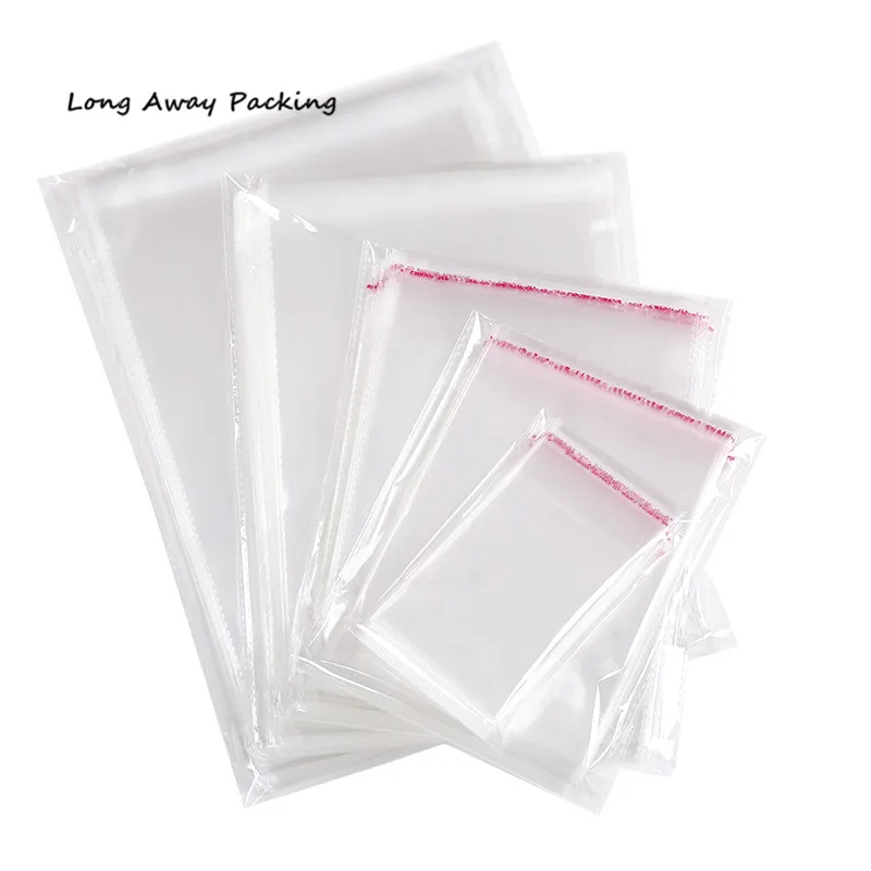 Ширина 15 см прозрачный пластиковый самоклеющийся мешок самозапечатывающаяся упаковка для ювелирных изделий подарочные пакеты