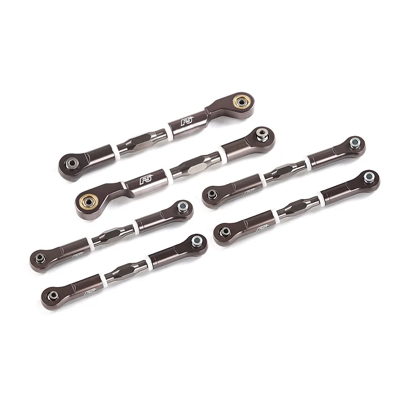 

CNC Alloy Metal Tie Rod Pull Rod Kit For ROFUN F5 RC Car Parts Metal Upgrade Parts ROFUN Accessories