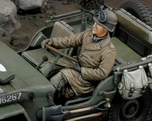 1/35 пехота водителя (1 фигурка) (без автомобиля) фотоаксессуары миниатюрные gk