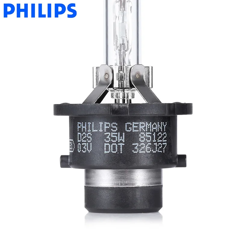 Philips D2S HID 85122C1 35 Вт ксеноновая стандартная головная лампа 4200 к яркий белый светильник Авто Оригинальная лампа ECE одобрить Аутентичный, 1X