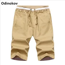 Летние мужские модные хлопковые шорты,, мужские пляжные шорты-бермуды, бренд, мужские повседневные пляжные шорты размера плюс 5XL, Pantalon