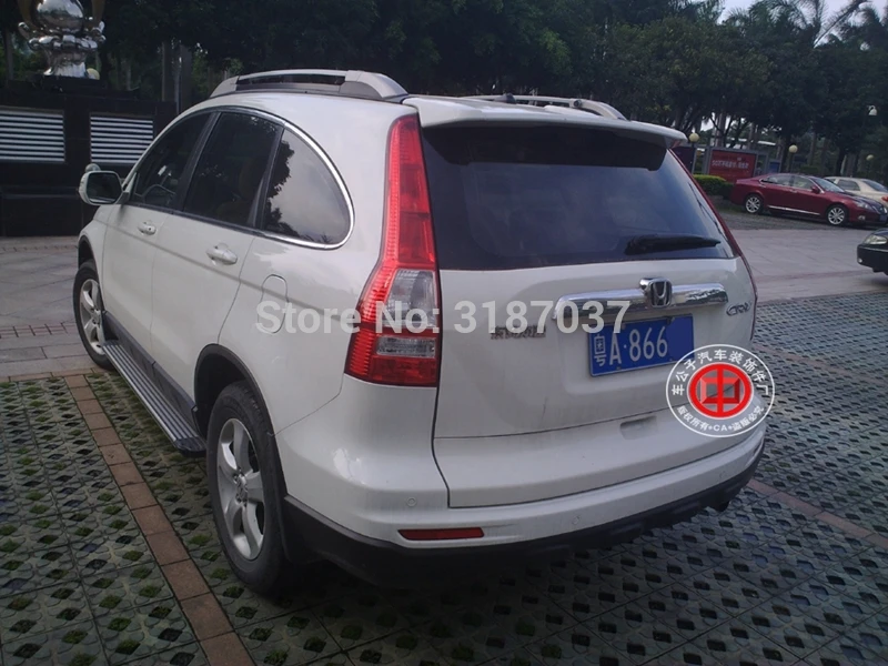 Для Honda спойлер CRV светильник 2007 2010 АБС пластик Неокрашенный задний на крыло крышу