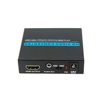 

Av To Hdmi+Audio Hdmi Converter Hd 1080P Hdmi Converter Hd 1080P Adapter Strong Stability For Hdtv Dvd Tv Box T-607B
