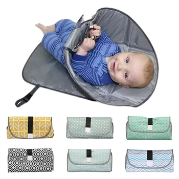 

Baby Diapers Portable Foldable Baby Changing mat Newborns Blankets Washable Waterproof Baby Changing pad D30