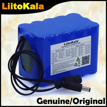 

Liitokala 12V 10Ah 18650 li-lon battery pack 12.6V 10000mAh with BMS Circuit Protection Board DC 5.5*2.1mm backup power supply
