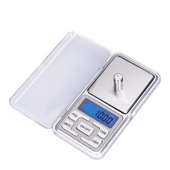 

Mini Presicion Silver Electronic Digital Pocket Scale for Kitchen 100/200g/300g/500g * 0.01g Scales Gold Jewelry Balance Gram