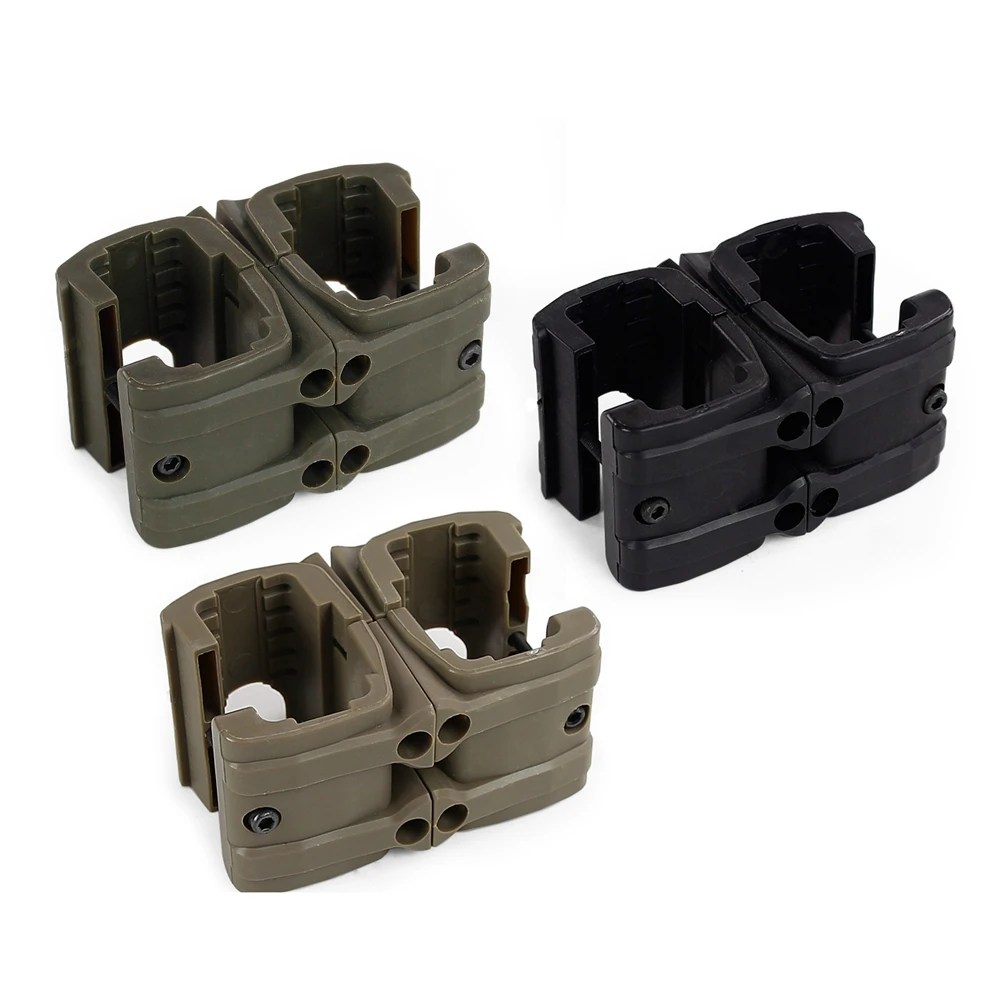 

Tactical Military Airsoft Magazine Connector M16 Ak47 74 Adjustable Double Parallel Connector Hunting Rifle Accessories