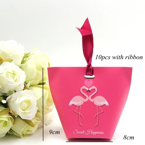 1set Flamingo DIY Paper Umbrella Drink Picks Paperboard Crafts Straws Pineapple For Summer Birthday Hawaiian Party Decorations 10x12cm 10pcs