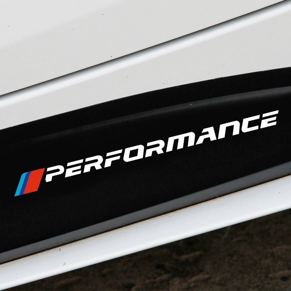 M Performance Side Skirt Stripe Sticker Body Decal For BMW 5 Series G30
