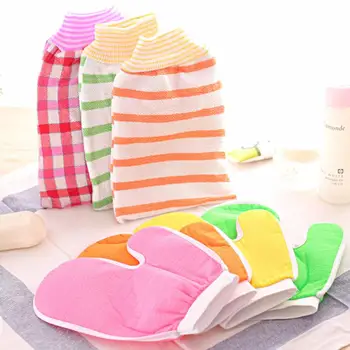 

Dropship Thick And Strong Rubbing Mud Bath Cloth Rub Back Gloves Rub Back Bath Towel Bath Wipe Bathroom Supplies Bath Sponge