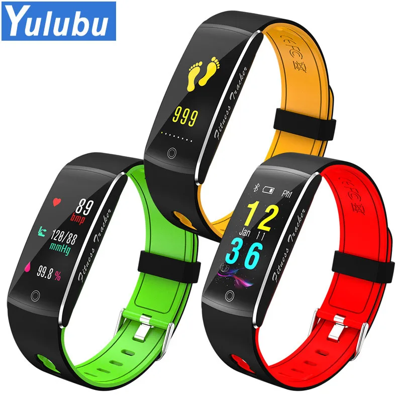 

Yulubu Hot New F10 Smart Bracelet IP67 Waterproof Color Screen Fitness Tracker Sport Remote Control Smart band for Android iOS