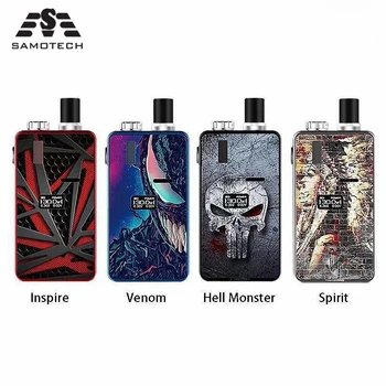 

Kylin 30W BOX Mod Pod Vape Starter Kits 1000mah Battery 3ml Refill Pod Cartridges OLED Screen vs Orion DNA GO Pod Kit