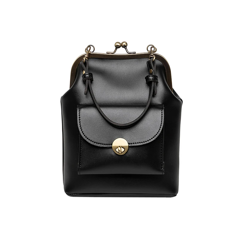 

Vintage Fashion Bag Shell Lock PU Leather Women's Handbags Purses Women Shoulder Crossbody Bag Bags