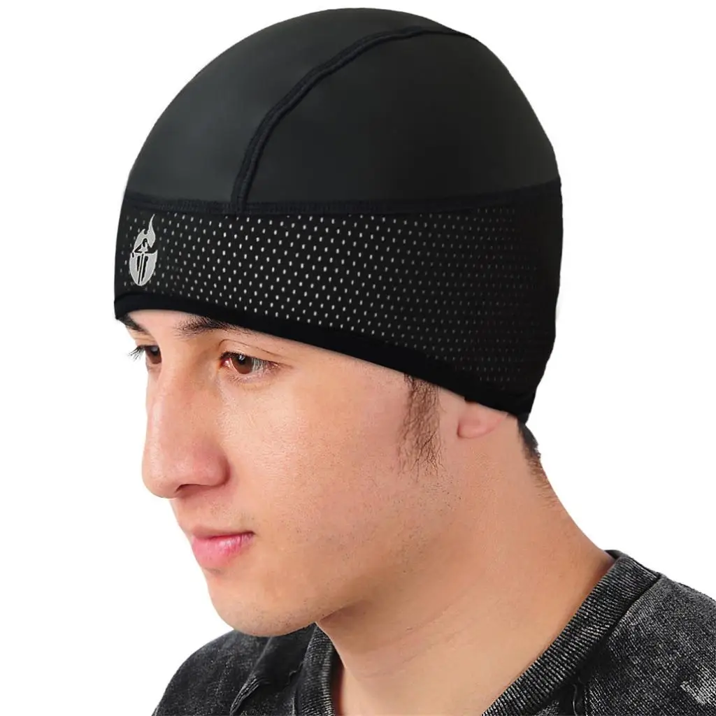 Round Cap Thermal Cycling Beanie Running Hat Warm Waterproof Absorbent