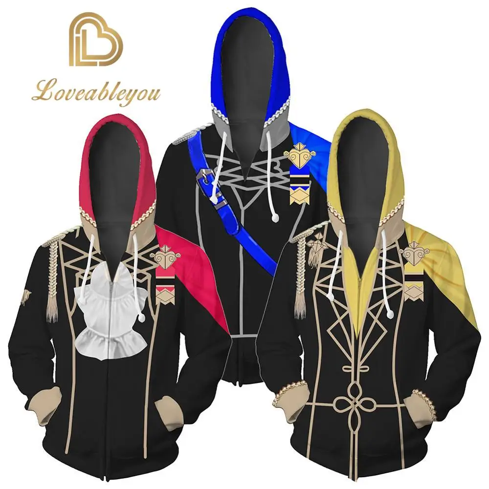 Куртки для косплея с 3D-принтом на молнии | Мужская одежда