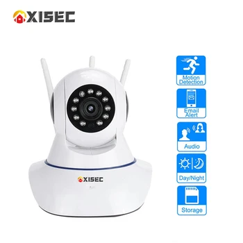 

High resolution 3MP Ip-wifi-Camera indoor two-way-audio ycc365 plus home-surveillance security baby monitor