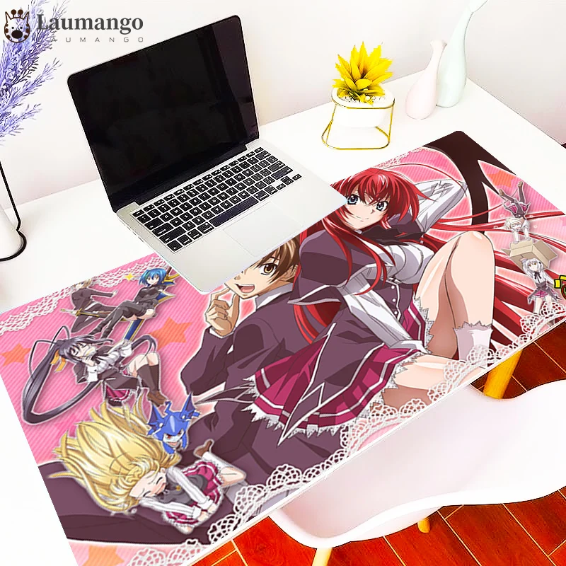 Mouse pad Sexy cute mouse mat High School DXD new big size easy to carry large office Game Desk Mousepad Keyboard Mat | Компьютеры и
