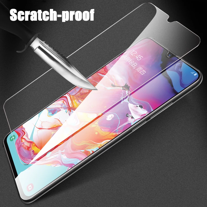 3 шт. закаленное Стекло для samsung Galaxy A50 A60 A70 A20 A30 Экран протектор Стекло для samsung A50 A80 A60 A40 M30 M20 M10 Стекло
