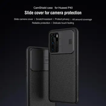 

NILLKIN CamShield Case Slide Camera Protect Privacy Clean Back Cover For Huawei P40/P40 Pro Phone Cases For Huawei P40 Pro 5G