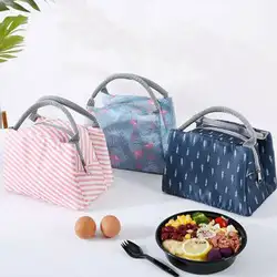 Портативные изолированные Оксфордские сумки для обеда, Термосумки для еды и пикника для женщин и детей, функциональная сумка-холодильник с