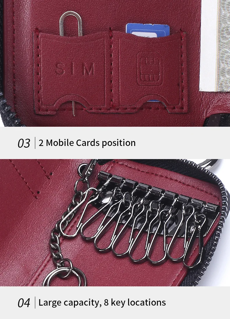 Miyahouse винтажная Женская объемная рельефная сумка для ключей, короткий кошелек для женщин, высокое качество, на молнии, Дамский кошелек с кисточкой