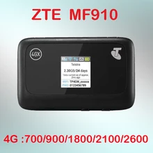 Разблокированный zte MF910 LTE 4G wifi роутер 4G wifi ключ Мобильная точка доступа 150 Мбит/с сетевой роутер модем 4g wifi sim-карта