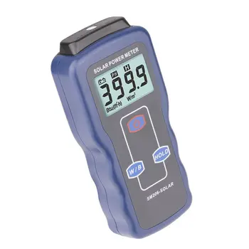 

Solar Power Meter Light Meter Solar Radiation Tester Optical Solar Research Glass Light Intensity Data Peak Hold
