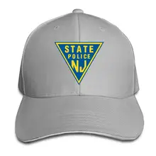 NJ State Police унисекс бейсбольная кепка, Кепка для папы, Регулируемая Кепка для водителя грузовика, уличная Кепка
