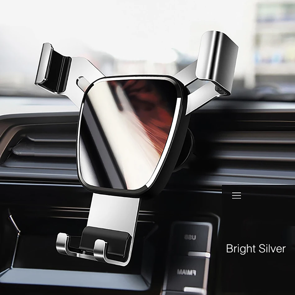 Gps Автомобильный держатель для телефона гравитационный держатель на вентиляционное отверстие автомобиля в автомобиле для iPhone XS XR 11Pro Max 6S 7 8 подставка для телефона Поддержка смартфона Voiture