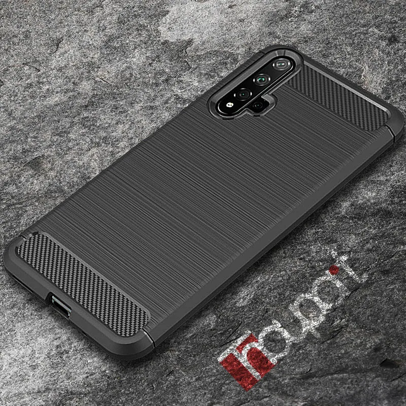 Чехол Thouport для Huawei Honor 20 Lite View V20 20i деловой чехол из углеродного волокна ТПУ
