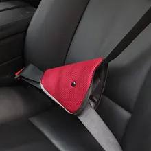 11 шт. автомобильный защитный чехол ремень накладка предохранительный ремень безопасности зажим детский красный регулятор автомобильные аксессуары