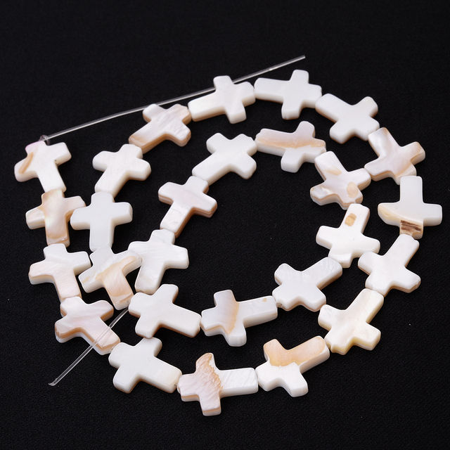 Shell Beads Mother of Pearl Love Star Oval Round Flat Loose Spacer Beads for Jewelry Making DIY Charm Bracelet Necklace