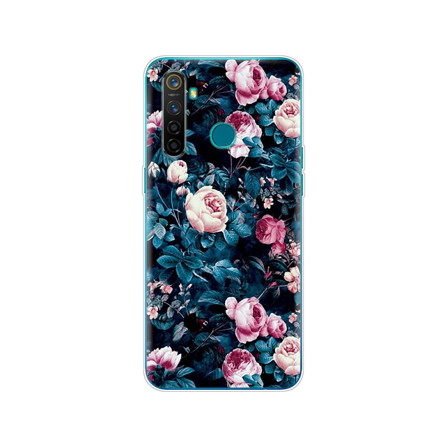 Realme 5 Case RMX1927 Silicon Soft Phone Cover For OPPO Realme 5 Pro RMX1971 Realme5 5Pro TPU Back Coque Capa Funda