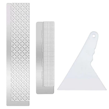 

3Pcs Diamond Painting Ruler Diamond Art Kit Fix Repair Tool Kids Correcting
