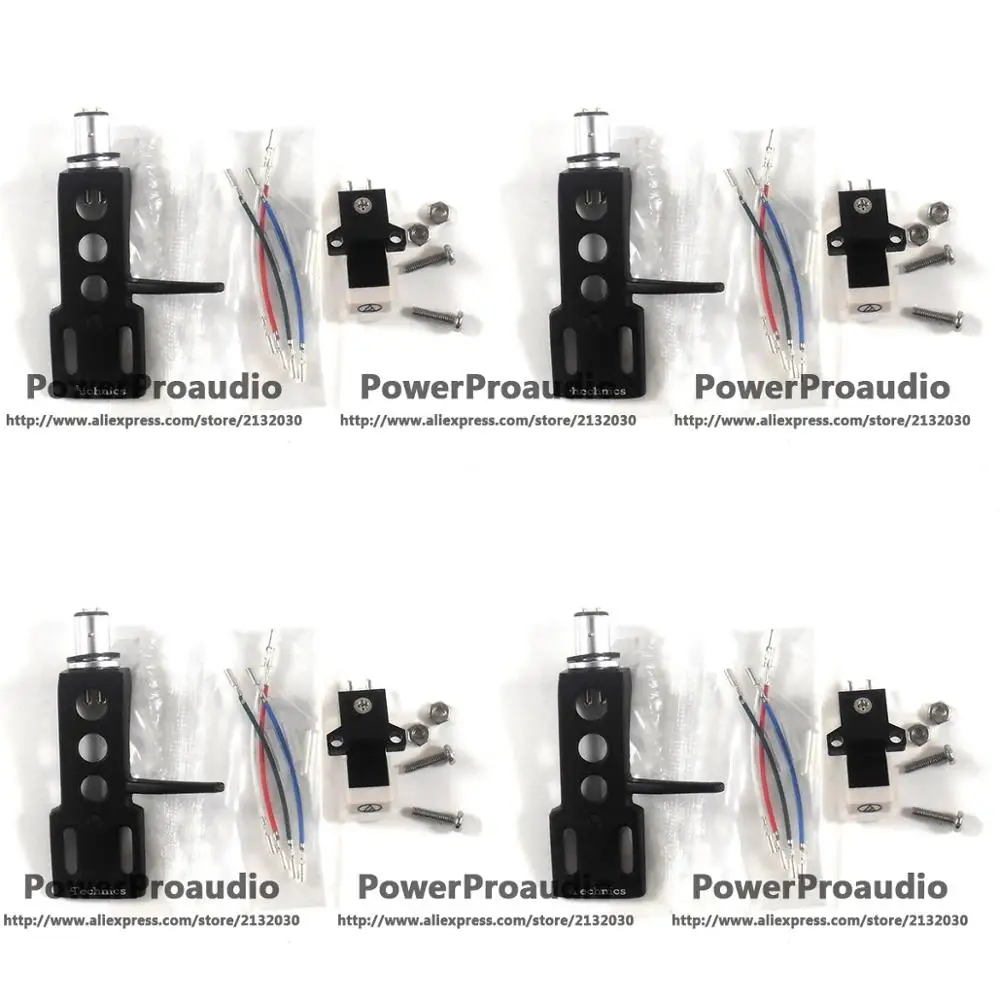 4pcs Phono Stylus Cartridge Unit Turntable Headshell CN5625 For Technics 1200 1210