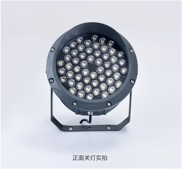 Cast light led spotlight outdoor waterproof colorful round outdoor 36W lawn lamp garden light tree lamp 220v ultra-bright