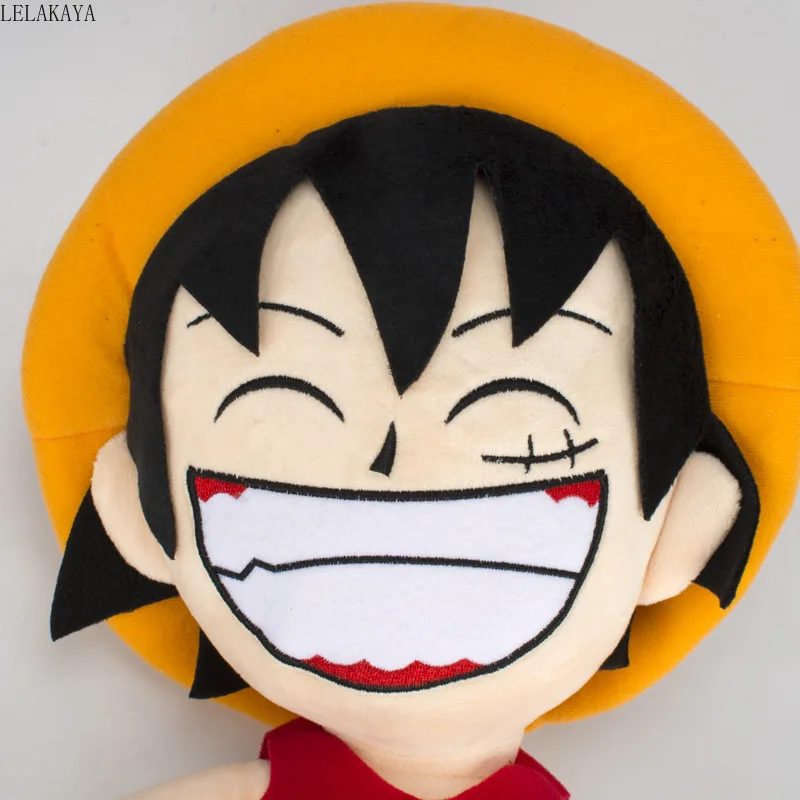 8 видов стилей Аниме цельная соломенная шляпа Luffy Roronoa Zoro Ace плюшевые Мультяшные детские игрушки Kawaii мягкие куклы для детей 23~ 24 см